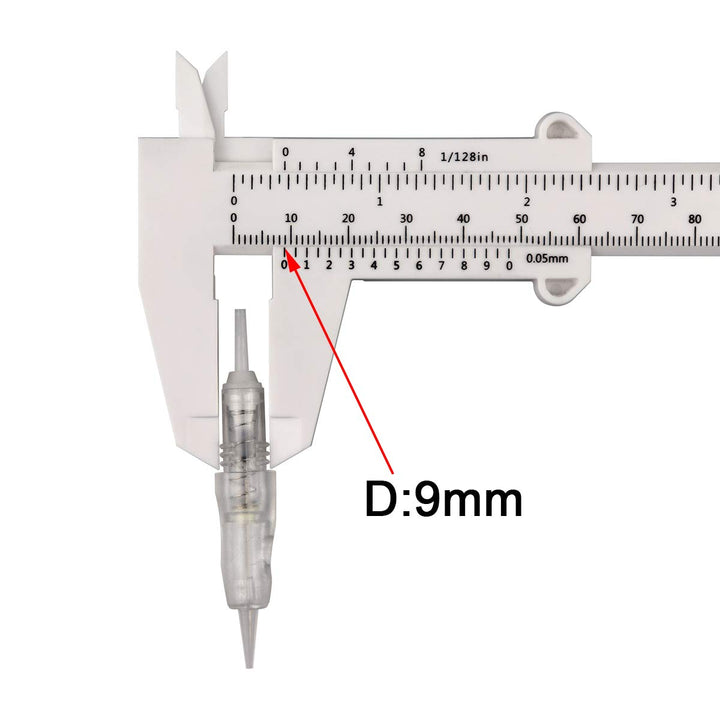 20pcs Permanent Makeup Shading Needles 3R Eyebrow Shading Needles for Permanent Makeup Machine Pen