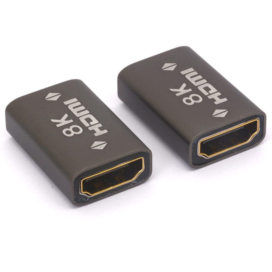 8K HDMI Extension Connector HD Adapter, HDMI 2.1 Female