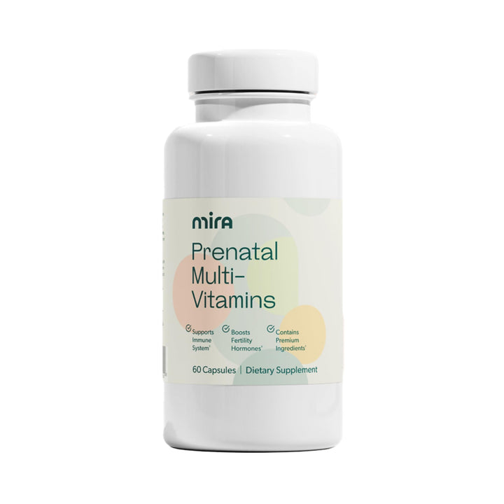 Prenatal Multi-Vitamins for Women, Folate &amp; Choline, Supplement for Before, During, and Post Pregnancy, Support Your Pregnancy &amp; Fetal Development, 60 Capsules (30 Servings), 1 Pack