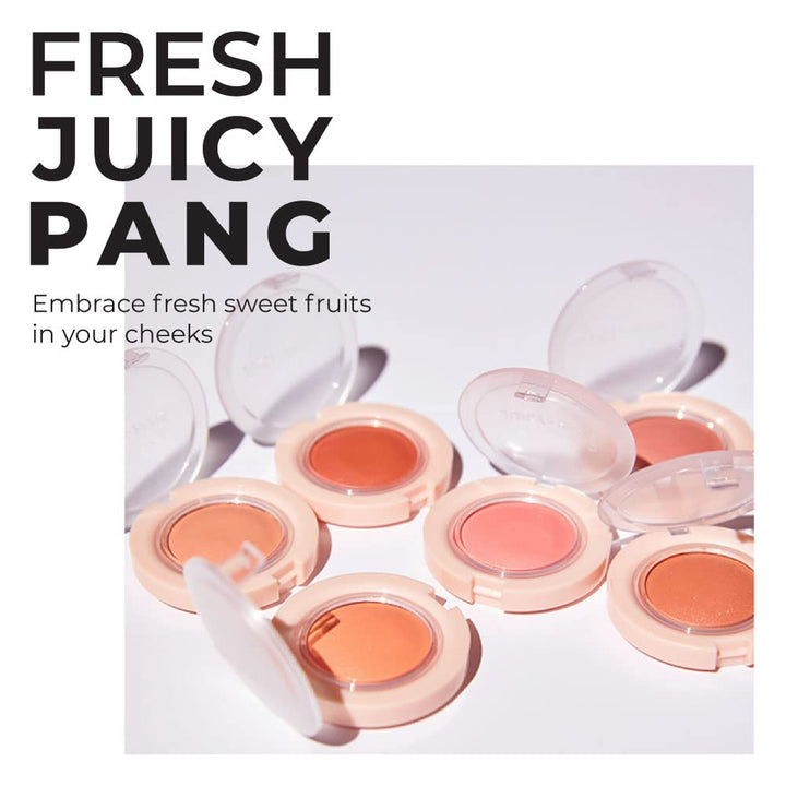 A&#39;PIEU JUICY-PANG JELLY BLUSHER (VL01) - Velvety finish - Easy blending blusher - delicate look - K-beauty