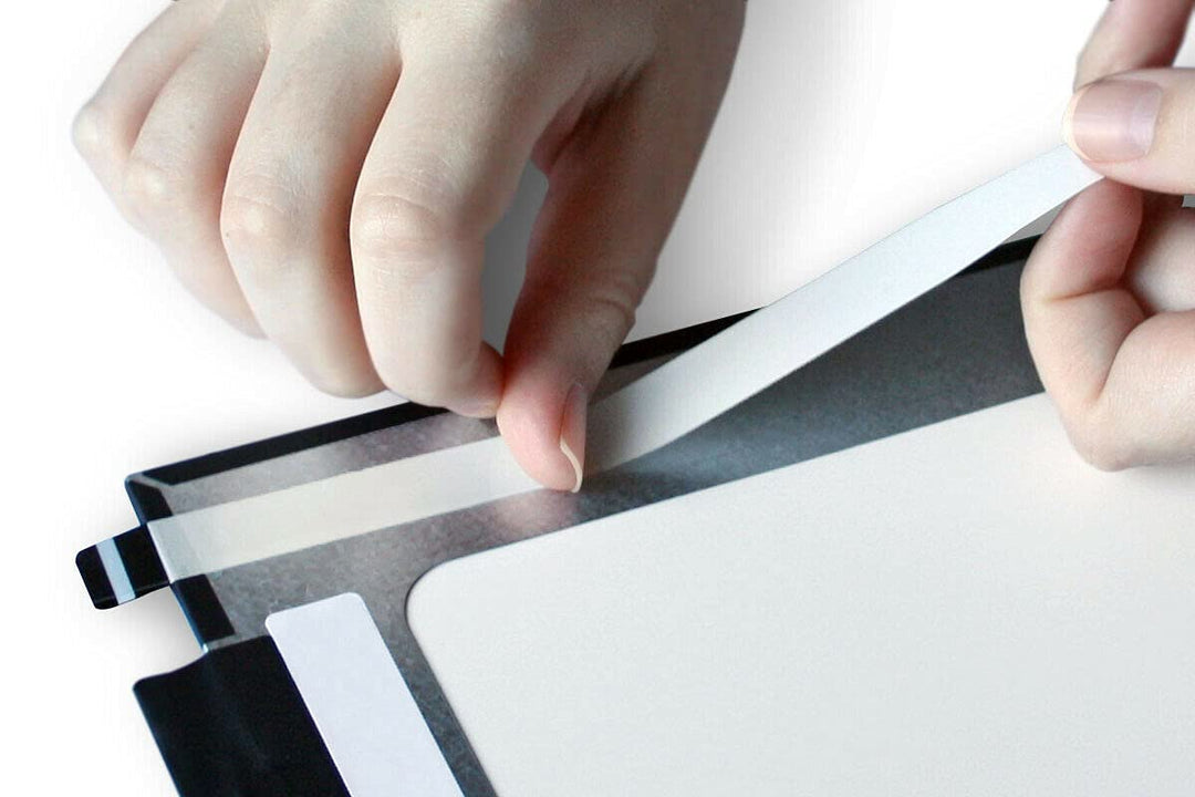 4 x Adhesive Strips Mounting Stretch-Release Pull Tabs with Handle for Laptop LCD Screens Without Tabs