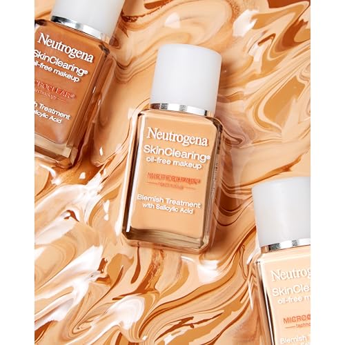 Neutrogena SkinClearing Oil-Free Makeup, Soft Beige 50,