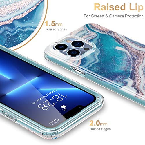 Esdot for iPhone 13 Pro Max Case with Built-in Screen P