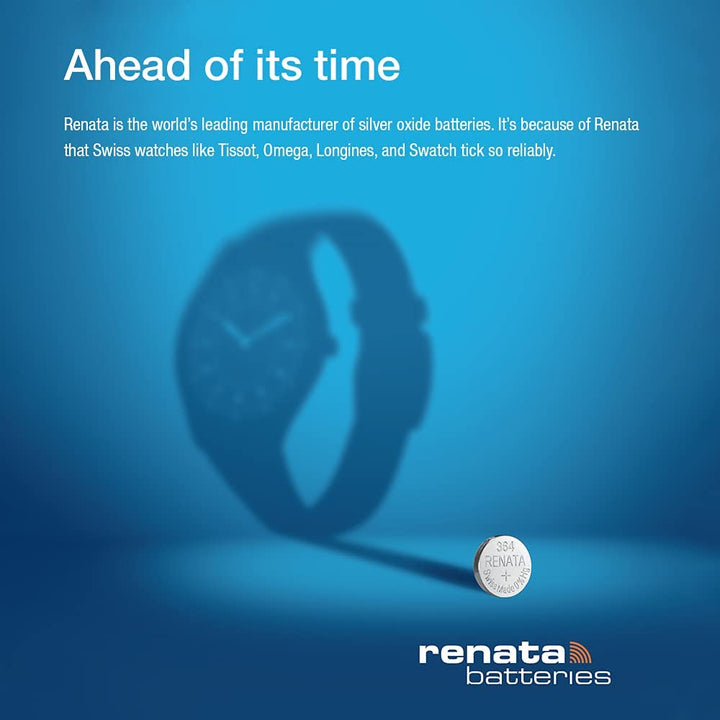 Renata 317 Watch Battery Twin Pack