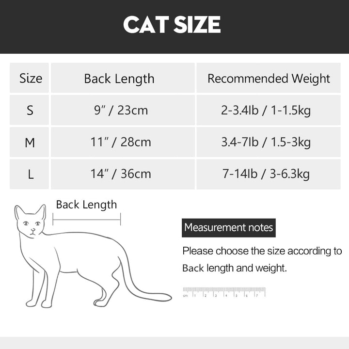 Cat Recovery Suit for Male and Female Surgical Post Surgery Soft Cone Onesie Shirt Clothes Neuter Licking Protective Diapers Outfit Cover Kitten Spay Collar(M, Purple)