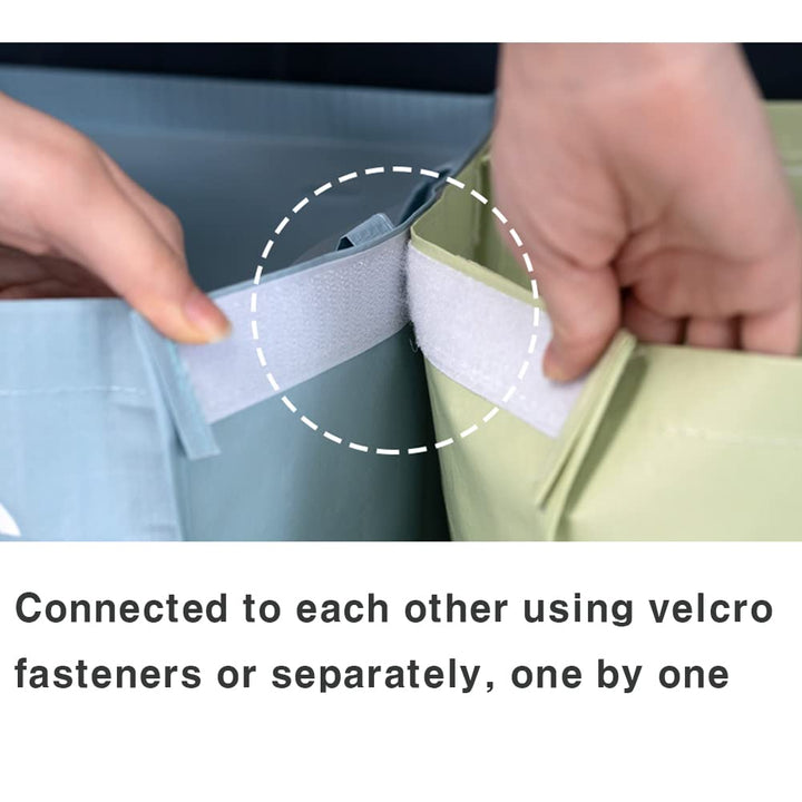 Recycle Bag Separate Recycle Bin Waterproof Waste Baskets Compartment Container