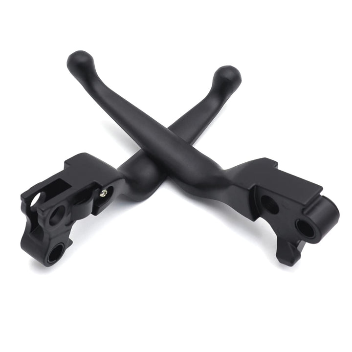 MT241-027- Brake Clutch Hand Lever Compatible with Harley 1996-2003 XL/1996-2007 Dyna Touring/1996-2007 Softail Black