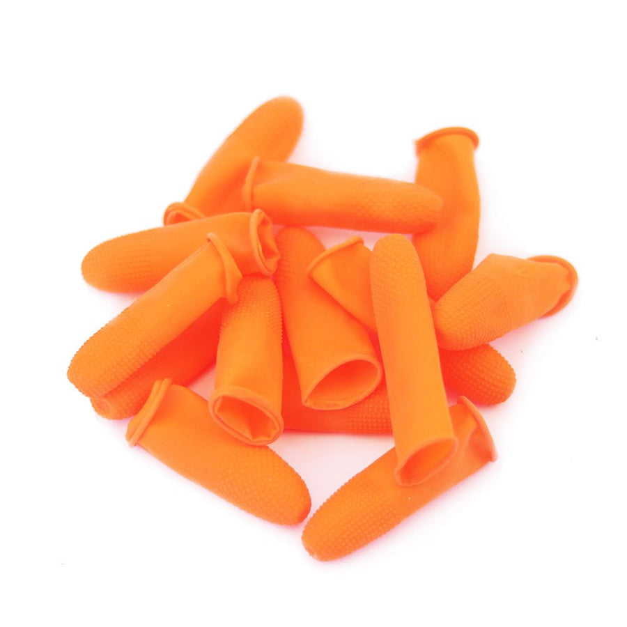 COOSKIN Latex Finger Cots Reusable Rubber Fingertips Pr