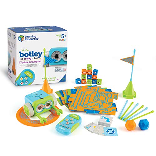 Botley The Coding Robot Activity Set - 77 Pieces, Ages 5+, Screen-Free Coding Robots for Kids, STEM Toys for Kids, Programming for Kids