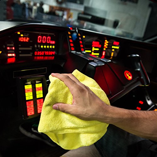 MIC10303 Microfiber Towel, Great for Cars, Trucks, SUVs, RVs, Home, Pets, &amp; More (Yellow 16 x 16 ) 3 Pack