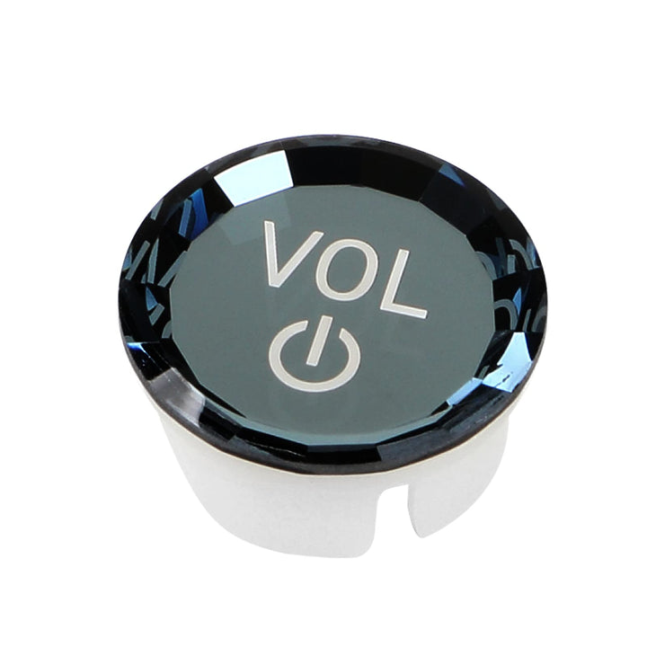 Jaronx Compatible with BMW Crystal Volume Knob Button C