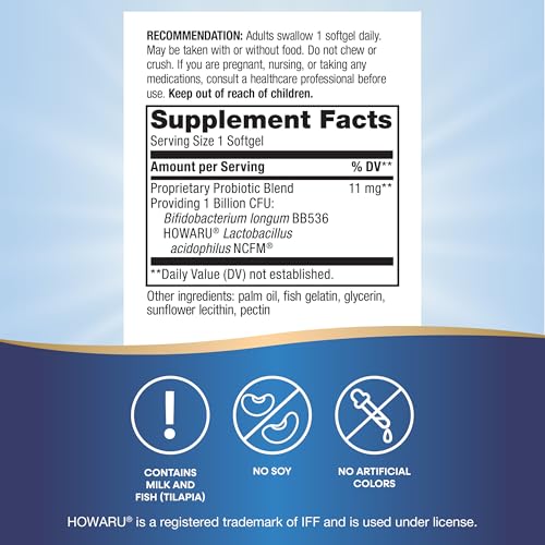 Nature&#39;s Way Acidophilus Probiotic Pearls, Supp