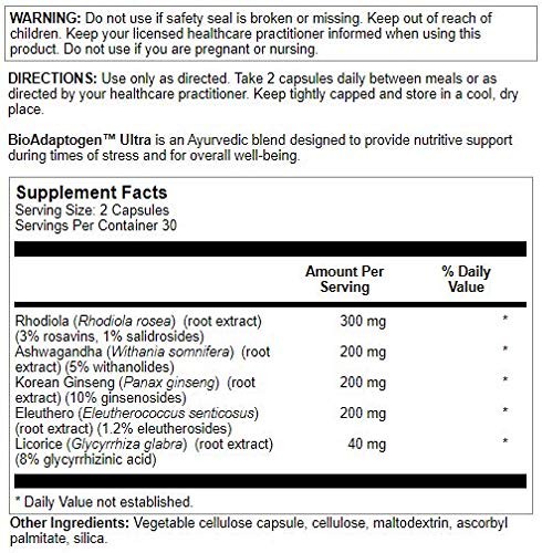 Bio-Adaptogen Ultra 60 VegiCaps