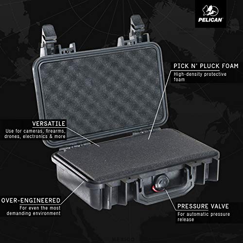 Pelican 1170 Case With Foam (Black)