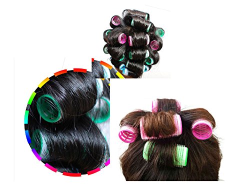 12P x 30mm(Large Size) Self Grip Hair Rollers Hair Culers