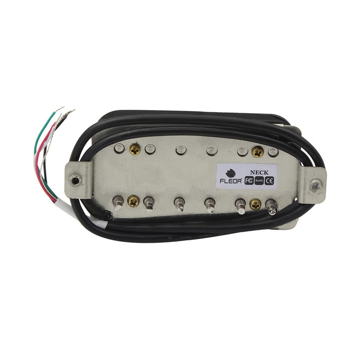 Alnico 2 Humbucker Pickup 7-8K Electric Guitar Pickup Neck Humbucker, Black