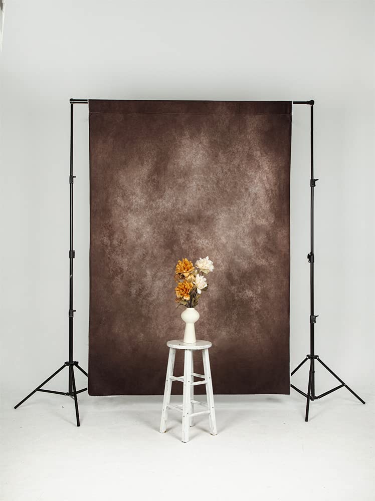 5x7ft Brown Portrait Backdrops Vintage Brown Backgrounds for Professional Photography Studio
