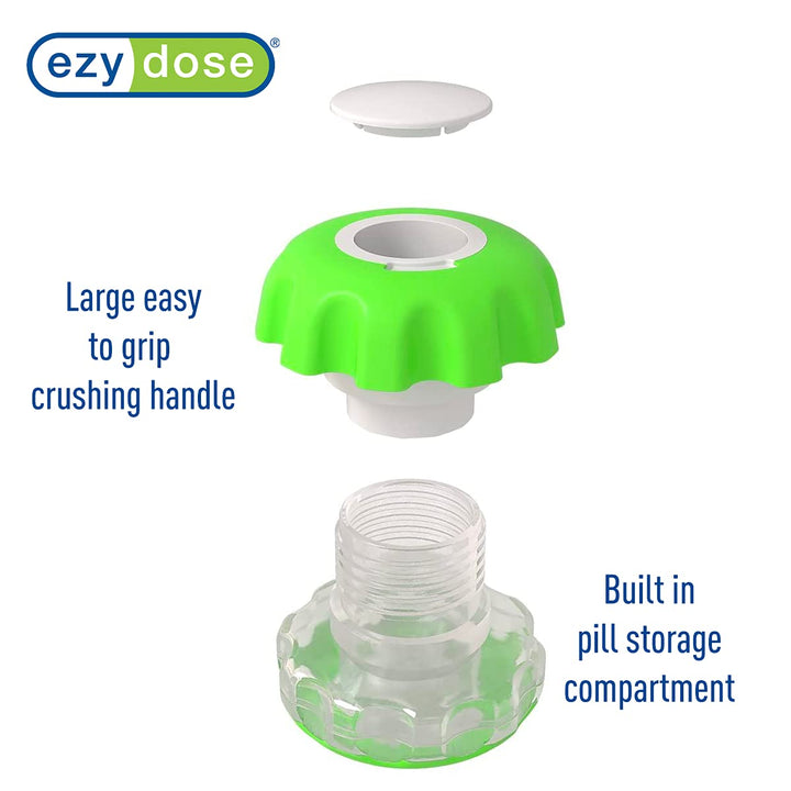 Ezy Dose Ezy Crush Pill Crusher (Colors May Vary)