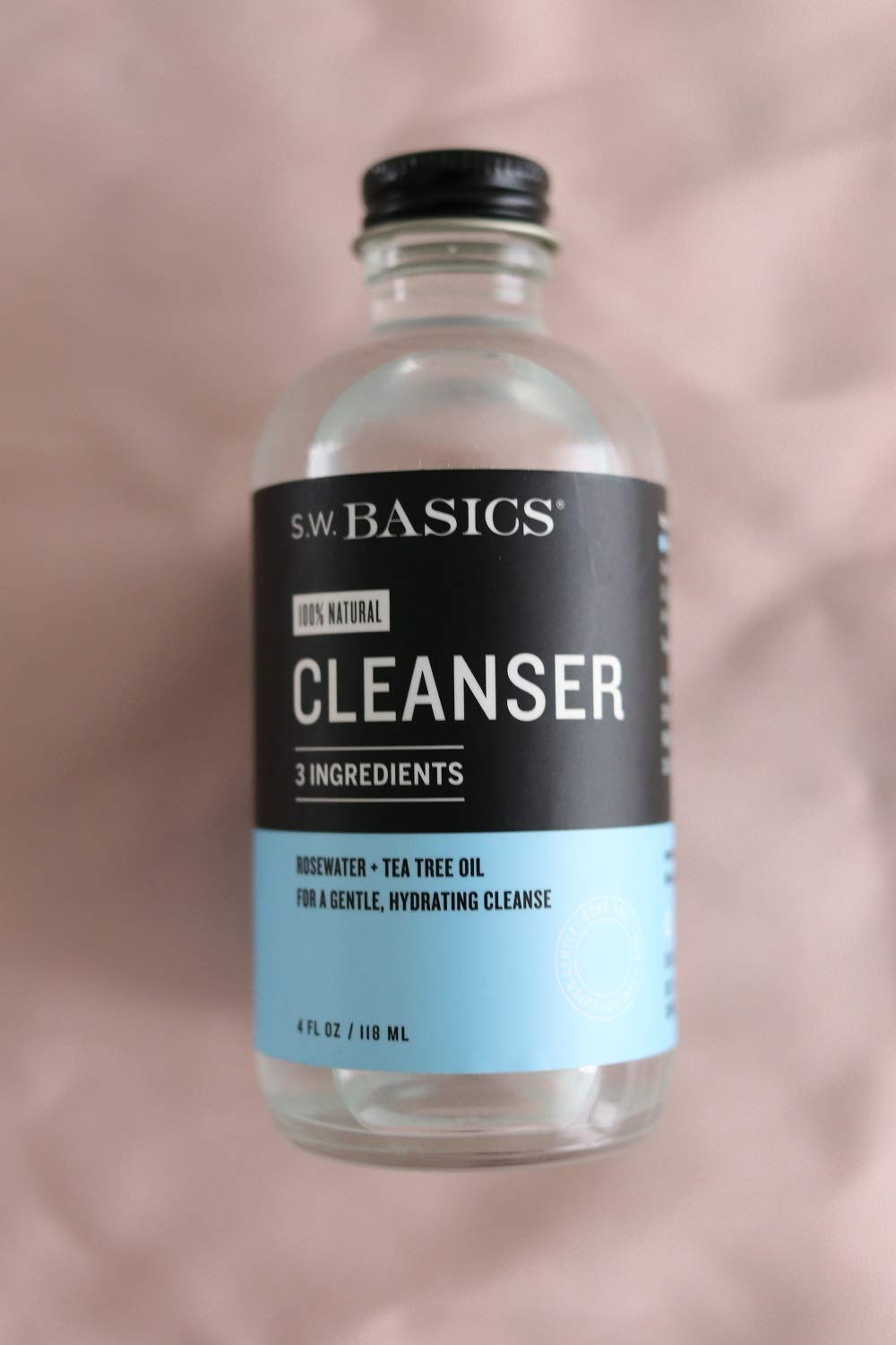 Vegan Vegetarian Skin Care Cleanser by SW Basics - All Natural Skincare - Organic Ingredients