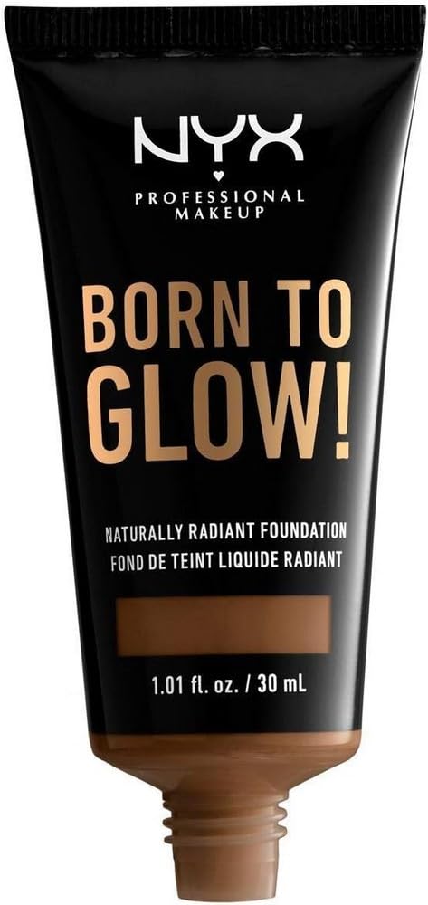 PROFESSIONAL MAKEUP Born To Glow Naturally Radiant Foundation, Medium Coverage - Mocha