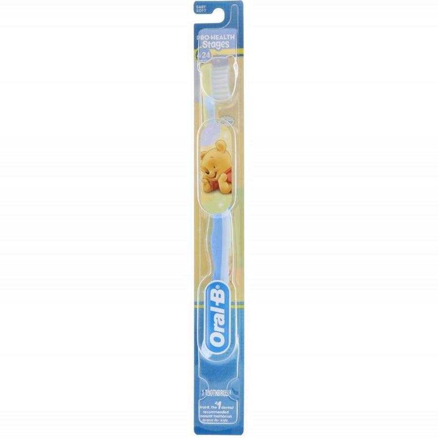 Oral-B Toothbrush, Stages 1 (4-24 Months), Baby Soft S1