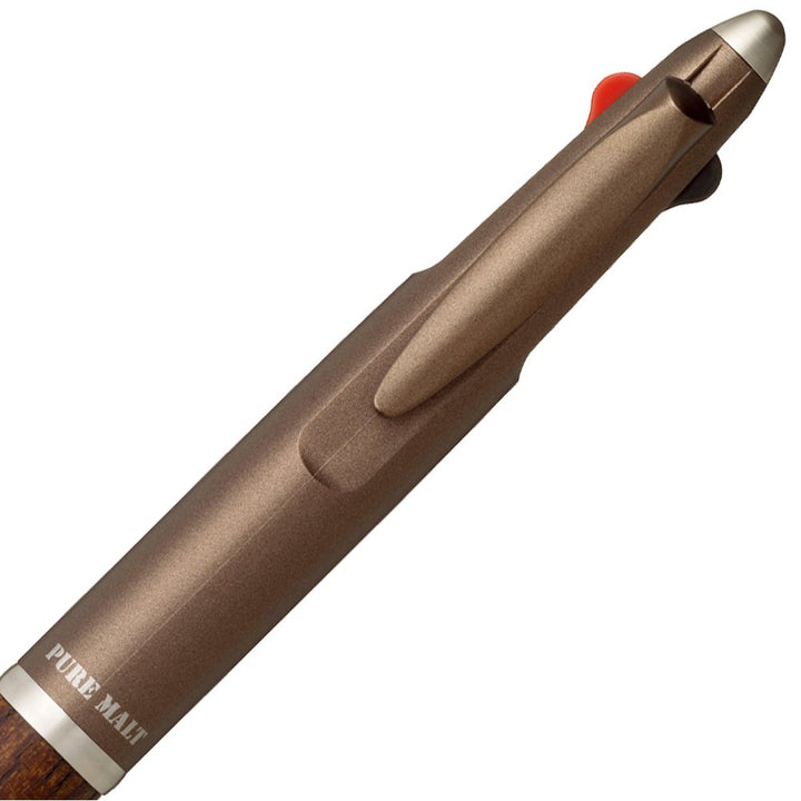 Mitsubishi Pencil MSXE310057M21 Multi-functional Pen, Pure Malt 2 &amp; 1, Metallic Brown