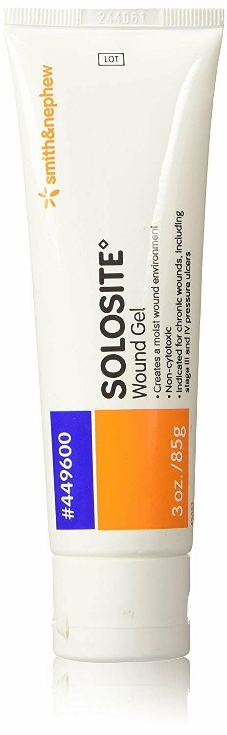 Smith &amp; Nephew Solosite Wound Gel Dressing 3 oz