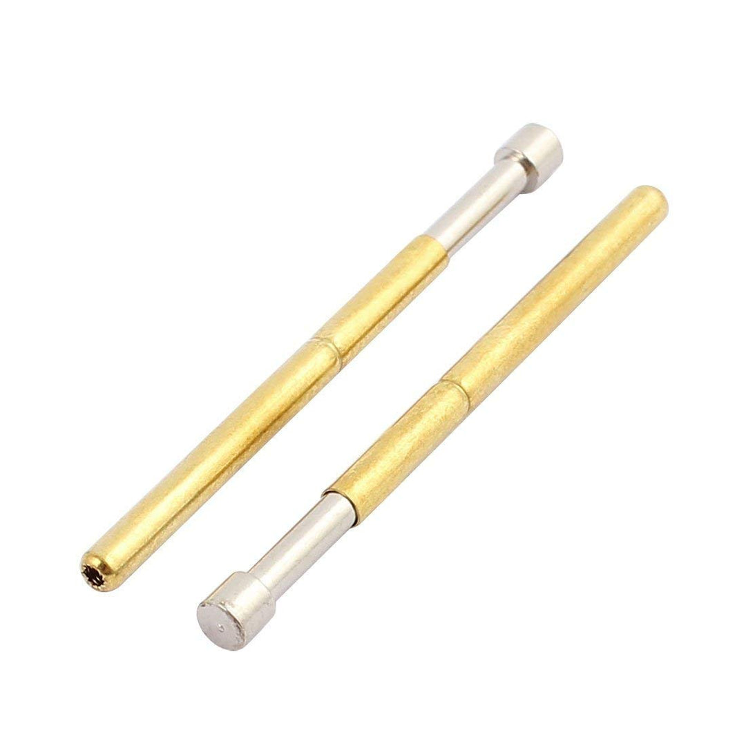 15pcs P75-E2 Spring Test Probe Pogo Pin Test Tools Dia 1.3mm Conical Head 1.02mm Thimble Length 16.5mm PCB Testing Pin Spring Contact Probe