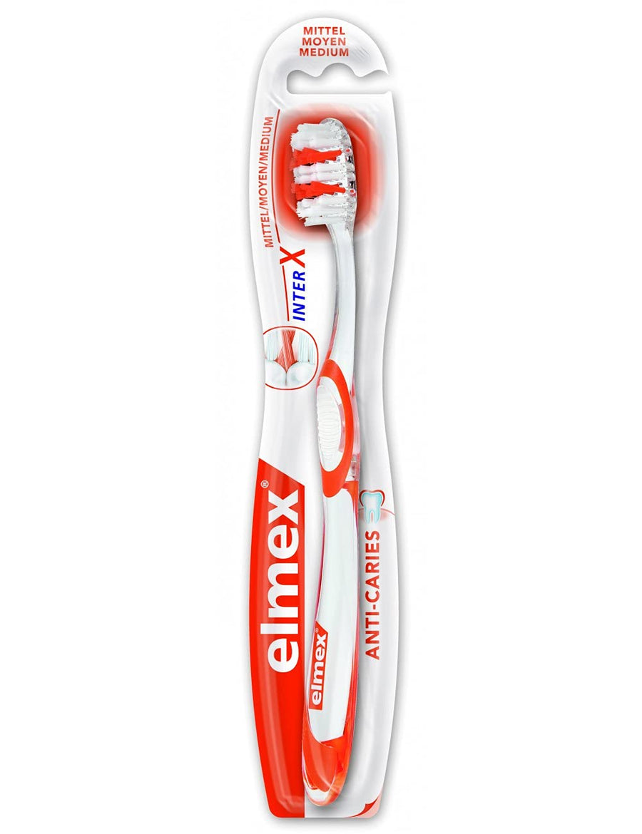 Elmex Protection Cavities Toothbrush InterX Medium by E