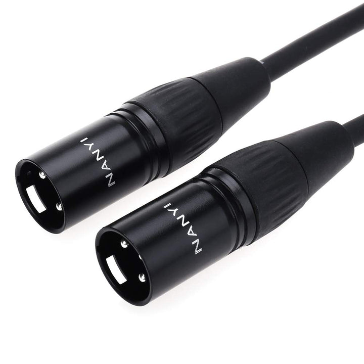 NANYI Microphone Cable XLR to XLR Patch Cables, 3-Pin X