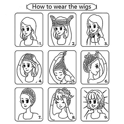 Mullet Wigs for Men 80s Costumes Fancy Party Accessory Cosplay Wig (Light Brown)