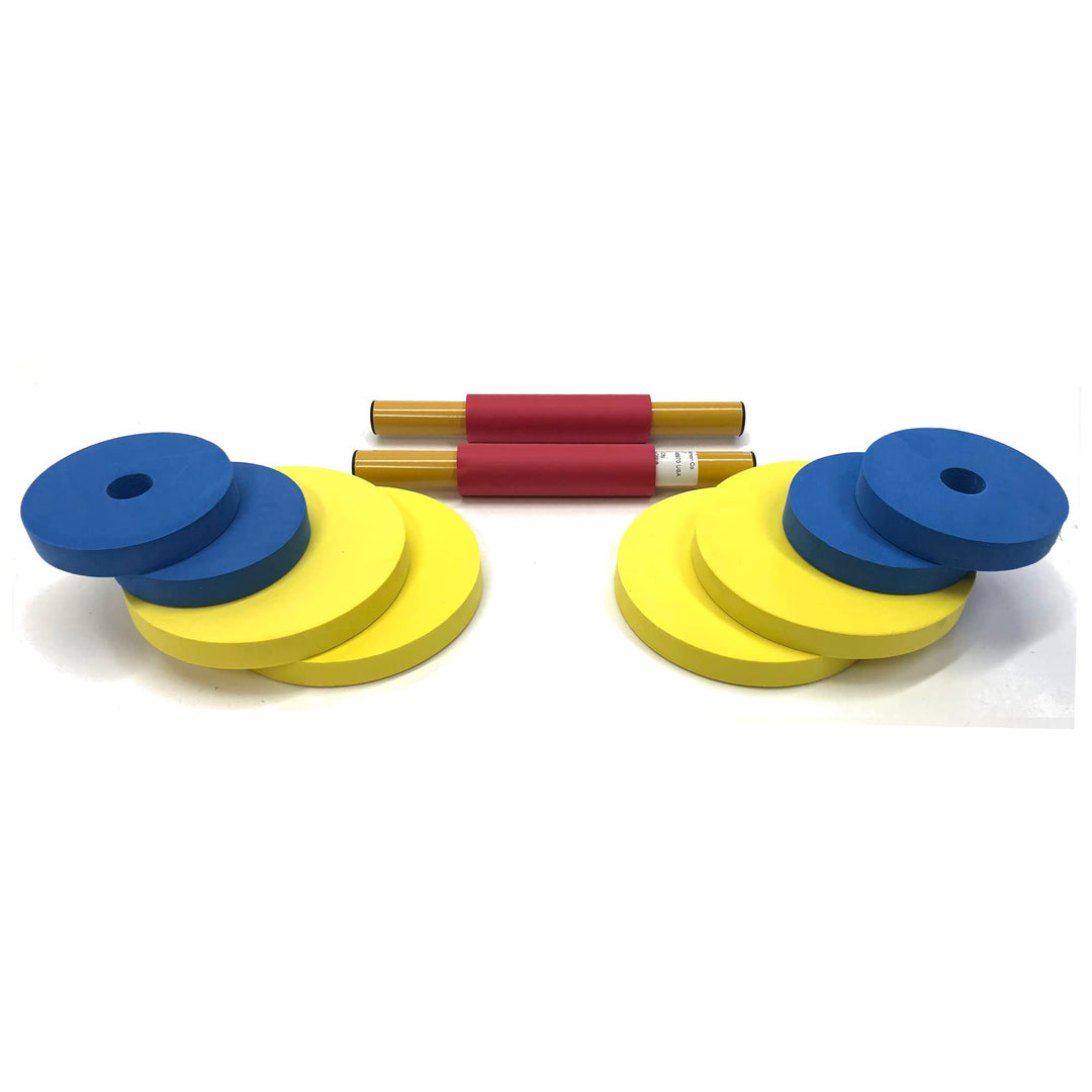 Redmon For Kids Fun and Fitness Dumbbell Set, Multicolor, 14 Piece