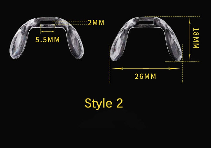 Saddle Bridge Nose Pads,BEHLINE One Piece Bridge Strap 