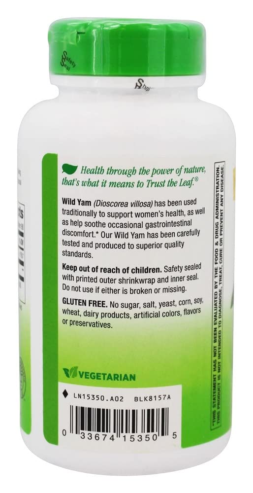 Nature&#39;s Way, Wild Yam - 180 vegicaps