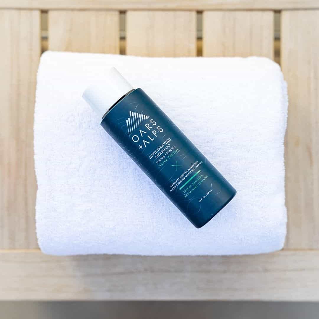 Men&#39;s Sulfate Free Hair Shampoo, Infused with Witch Hazel and Tea Tree Oil, Alpine Tea Tree, 12 Fl Oz