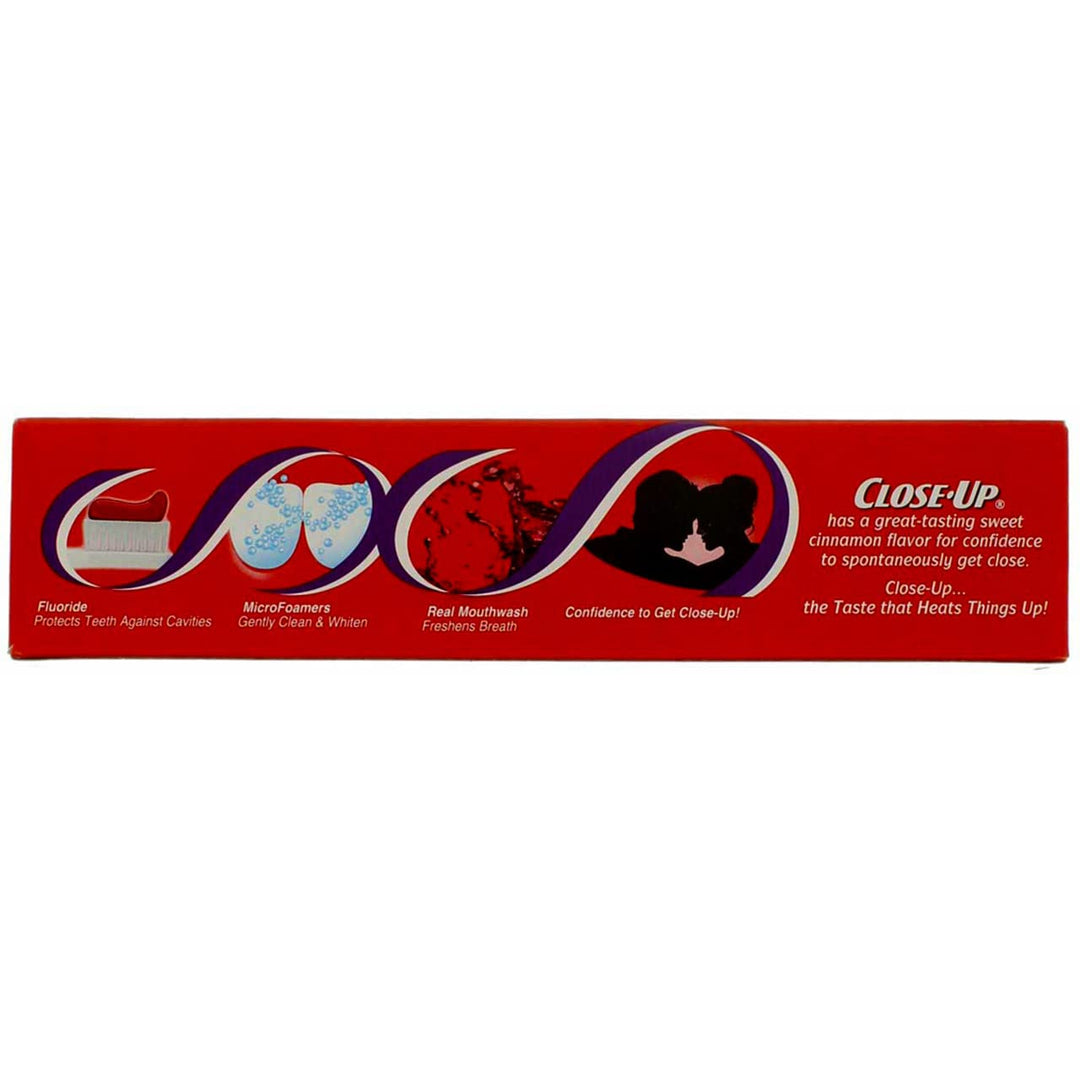 Close-Up Cinnamon Red Gel Anticavity Fluoride Toothpast