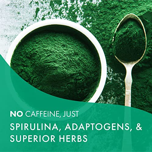 Energy Plus by Pure Essence - Caffeine Free, All Natural Herbal Energy and Focus Supplement - Smooth, No Jitters No Crash - 120 Tablets