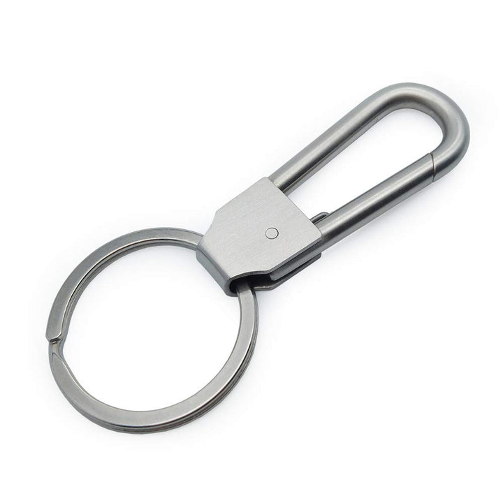Stainless Steel Key Chain Heavy Duty Car Key Clip with Belt Hook