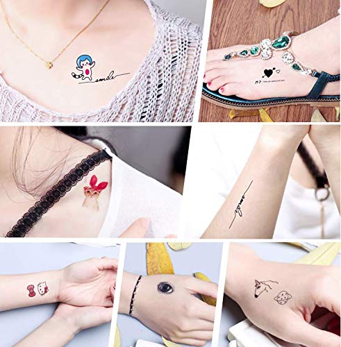 Temporary Tattoo Paper A4 Size (8.3x11.7 inch) 5 Sheets DIY Tattoo Paper Transfer Decal Paper for Inkjet Printer