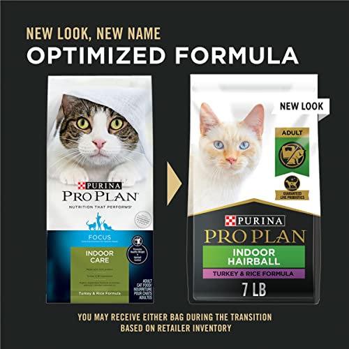 Hairball Management, Indoor Cat Food, Turkey and Rice Formula - 7 lb. Bag