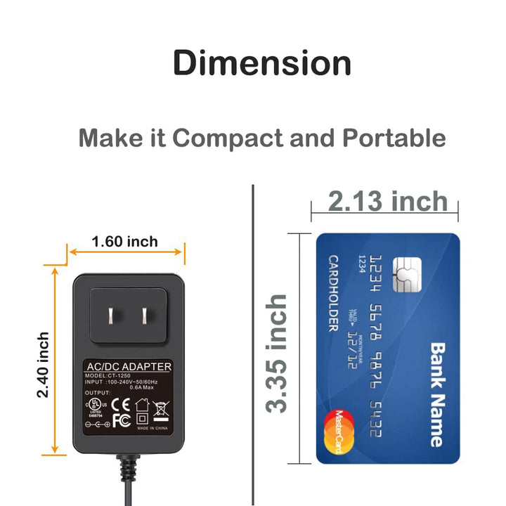 Replacment for INSE Vacuum Charger Compatible with INSE S6 S6P S600 S6T S6P Pro S610 S650 S670 23Kpa 250W Power Cord for MOOSOO X8 XL-618B K24 Deik VCS1000 Cordless Vacuum Cleaner Charger 6FT