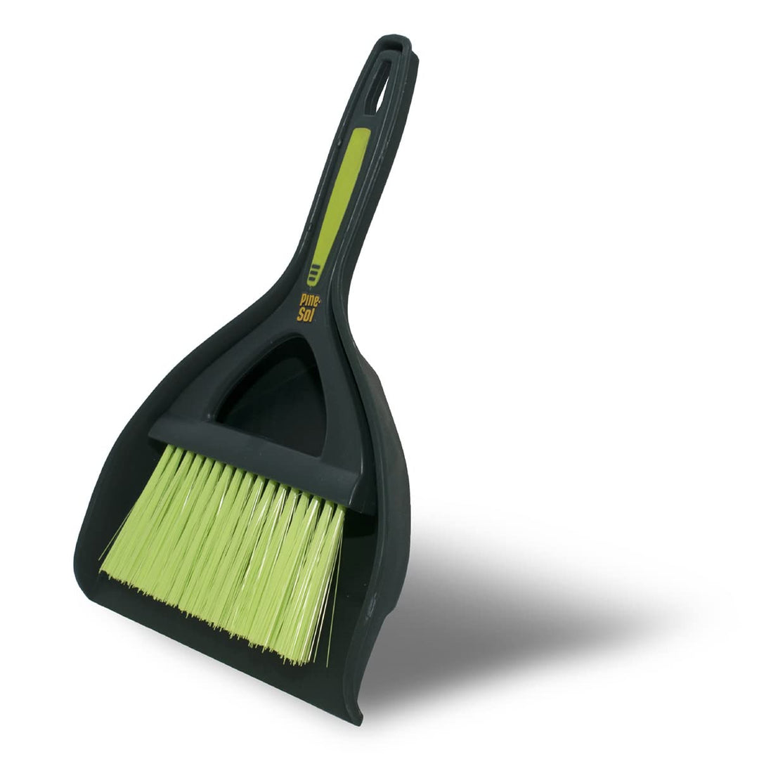 Pine-Sol Mini Dustpan and Brush Set | Nesting Snap-On D