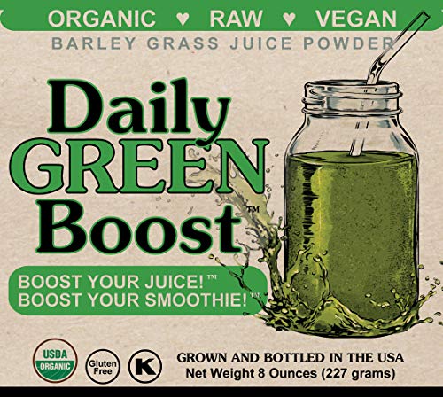 Daily Green Boost 8oz Organic Raw Vegan GF USA