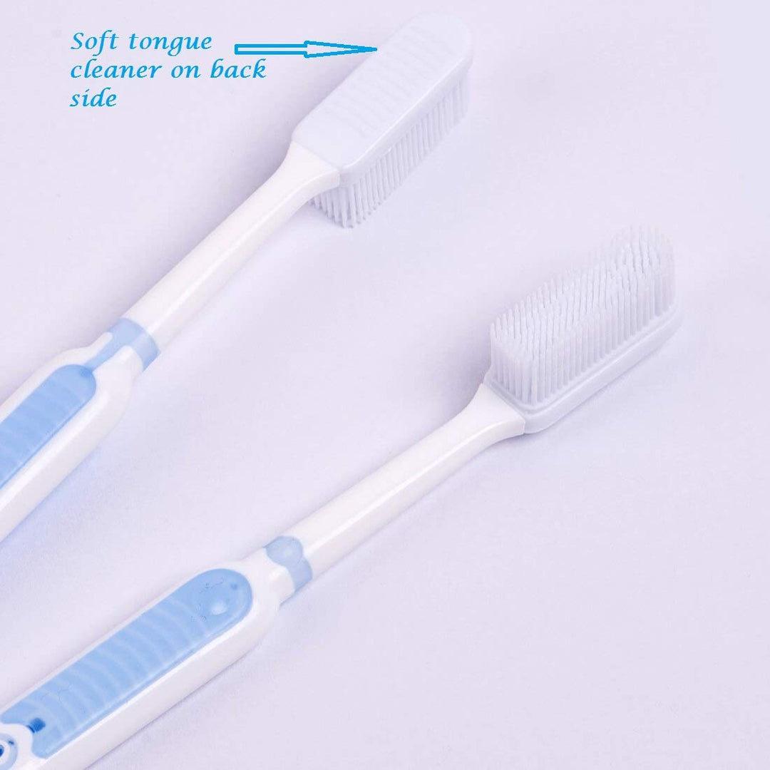 Soft Silicone Nano Bristles Anti Bacterial Toothbrush 2