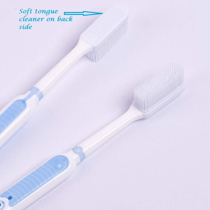 Soft Silicone Nano Bristles Anti Bacterial Toothbrush 2