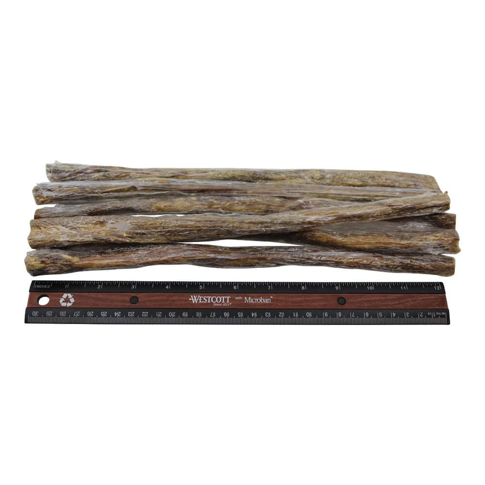 Pet’s Choice Naturals Premium Bully Sticks, Cow Pizzle Chew Treat for Dogs, 6 25 ct