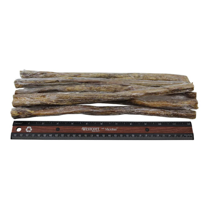 Pet’s Choice Naturals Premium Bully Sticks, Cow Pizzle Chew Treat for Dogs, 6 25 ct