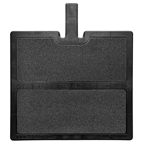 Otto Step Pet Ramp Step Helps Dogs Get in &amp; Out of Car Van SUV | Portable Lightweight Dog Ramp | Simply Slide into 2 inch Trailer Hitch Receiver | No Tools Needed | Essential Pet Gear | Made in USA