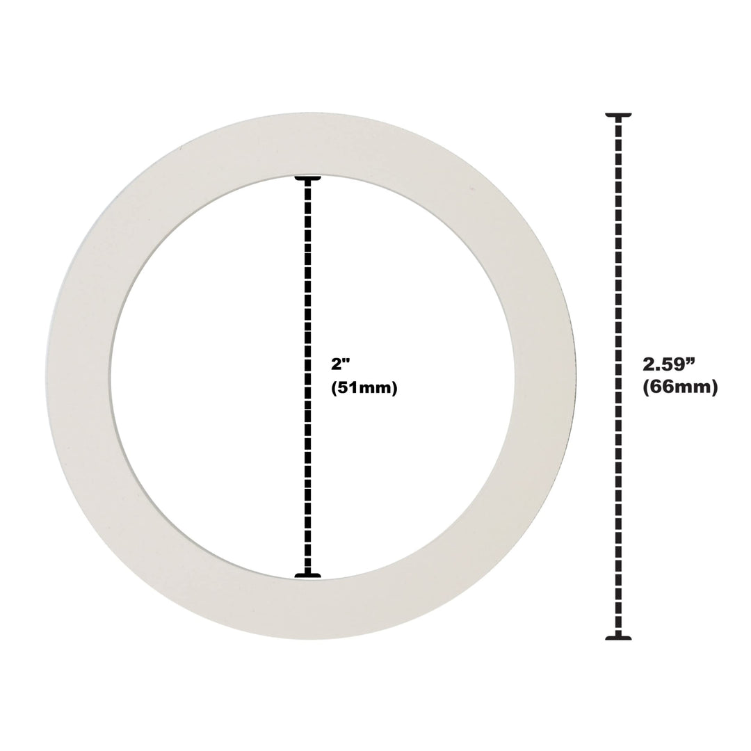 2.25 (57mm) Espresso Filter and Gasket Seals Compatible with Bialetti 3 Cup Aluminum Espresso Makers