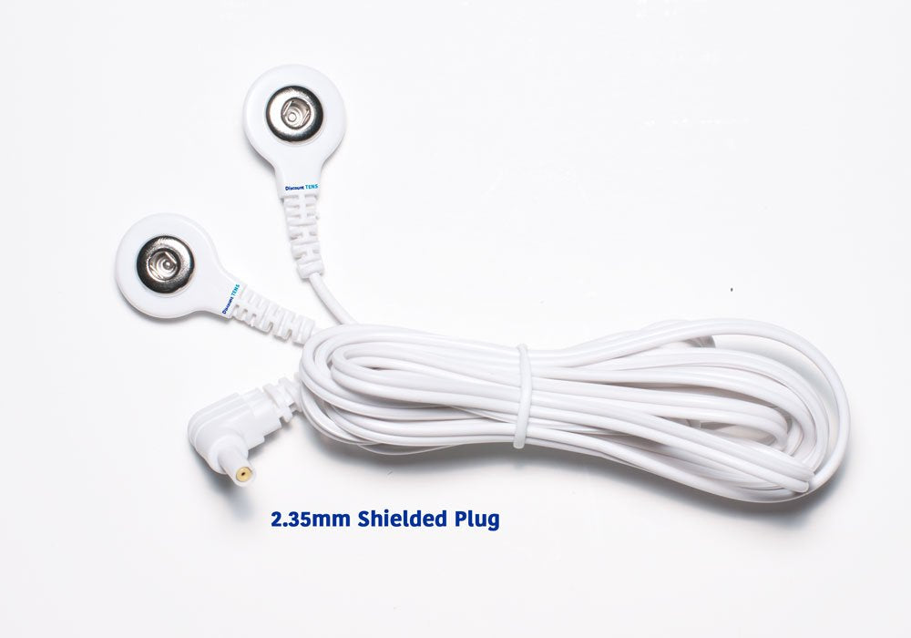 Tens Lead Wires - Two Snap Connectors (2 Pack) - Discou